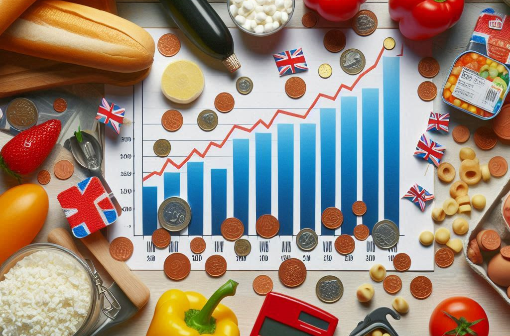 What food items have had the biggest price rises over the past year?